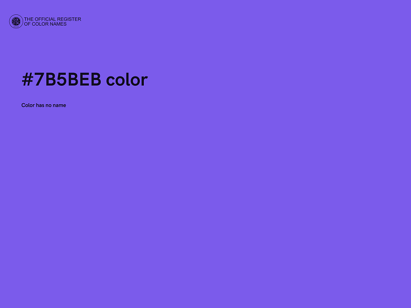 #7B5BEB color image