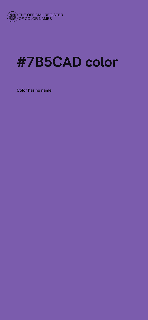 #7B5CAD color image