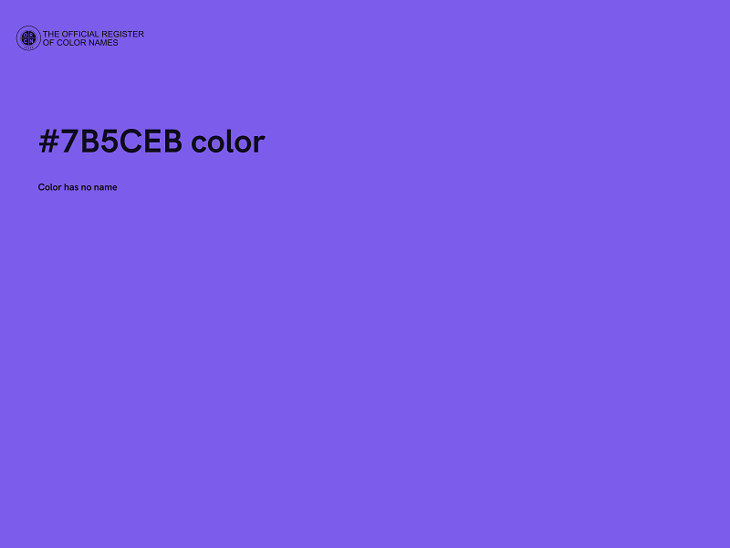 #7B5CEB color image