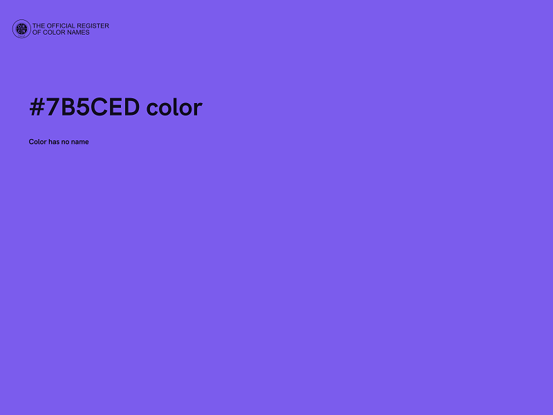 #7B5CED color image