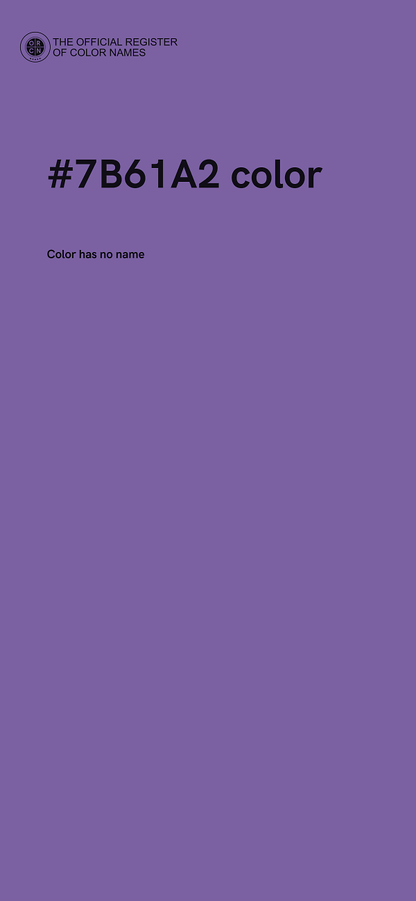 #7B61A2 color image