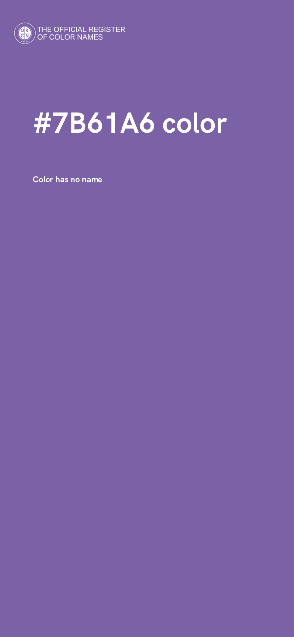 #7B61A6 color image