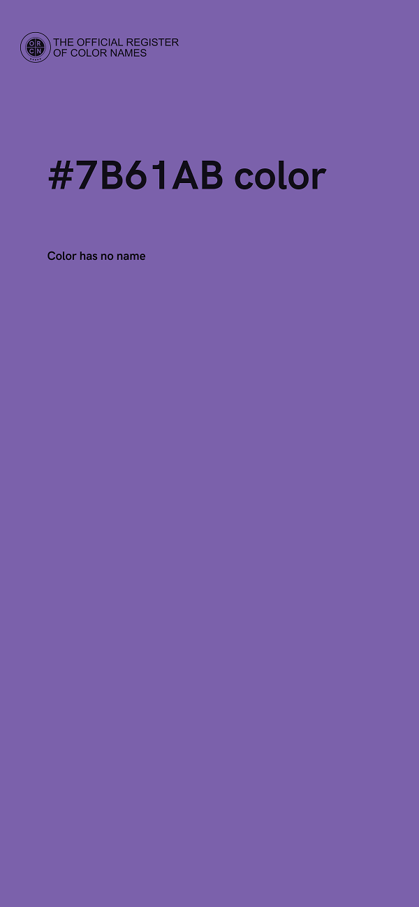 #7B61AB color image