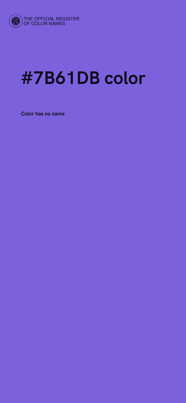 #7B61DB color image