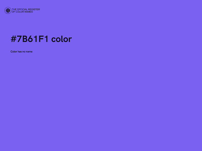 #7B61F1 color image