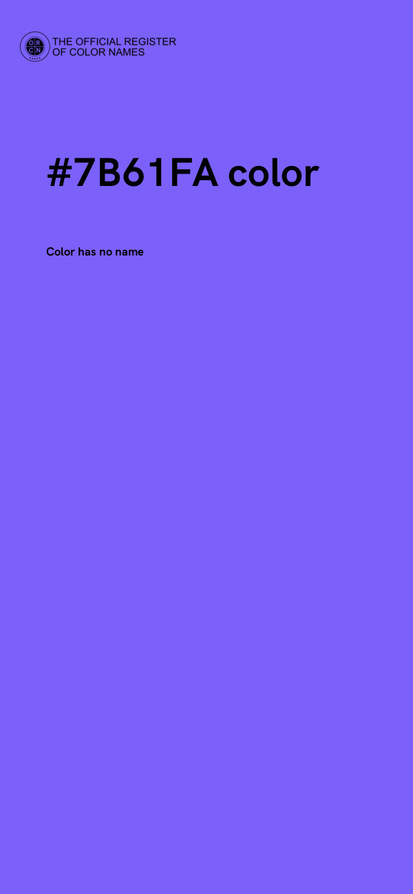 #7B61FA color image