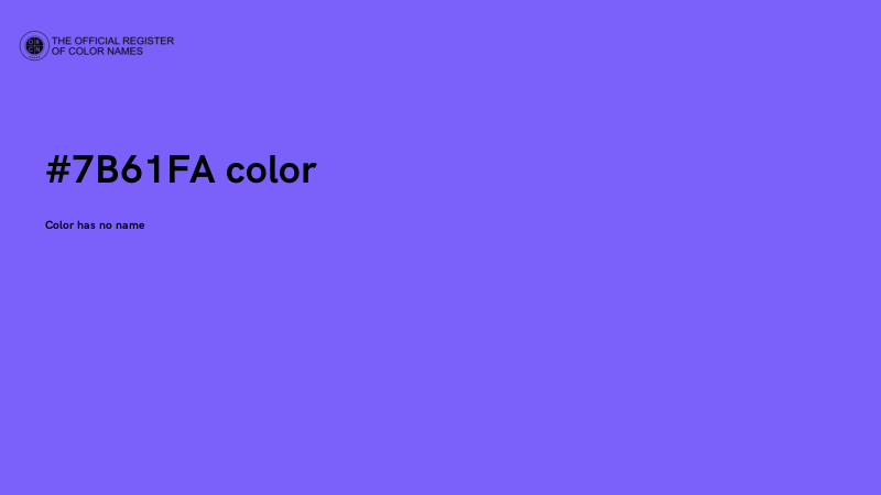 #7B61FA color image