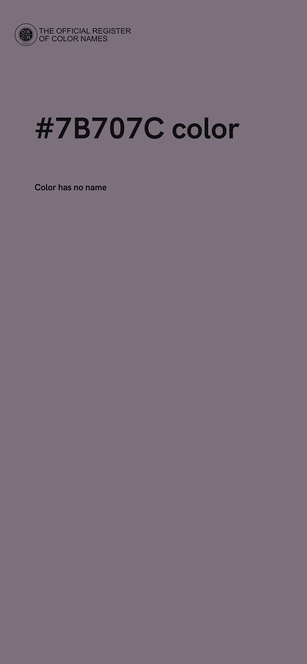 #7B707C color image