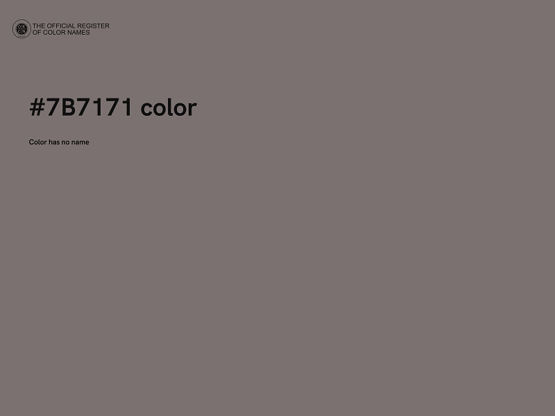 #7B7171 color image