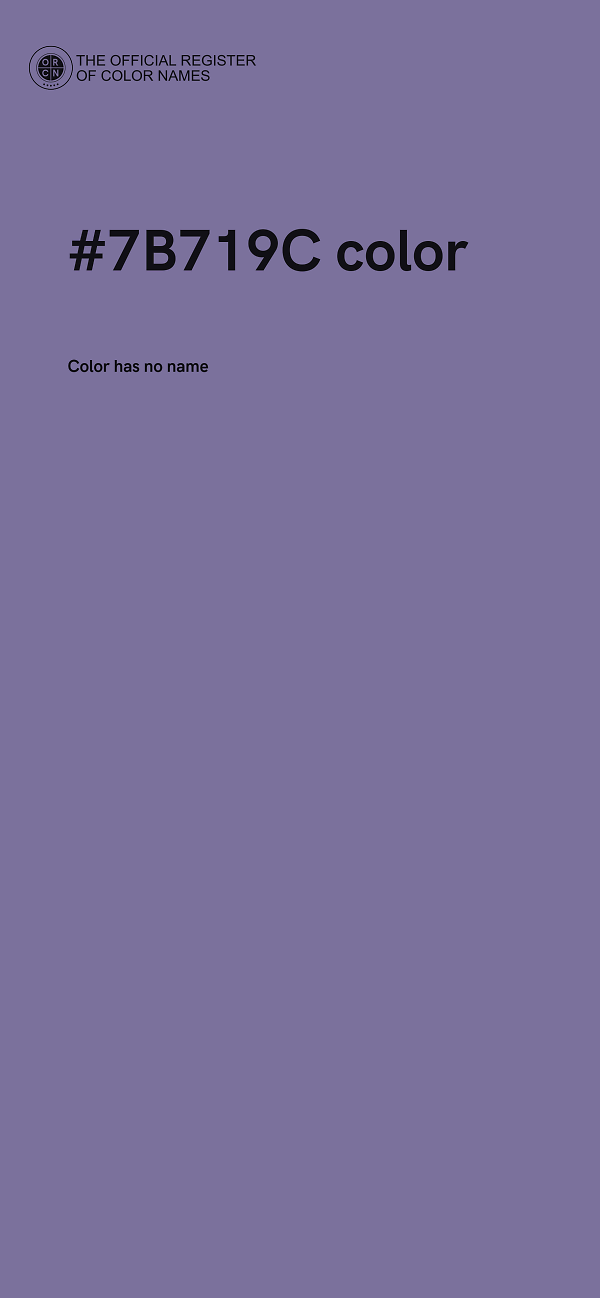 #7B719C color image