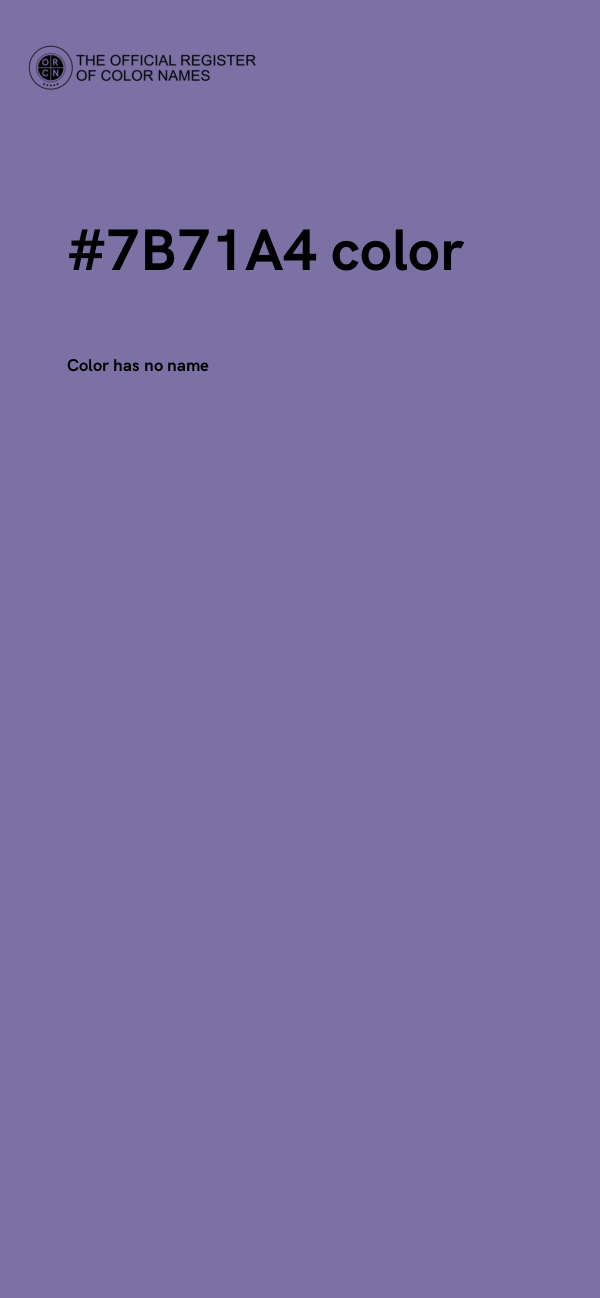 #7B71A4 color image