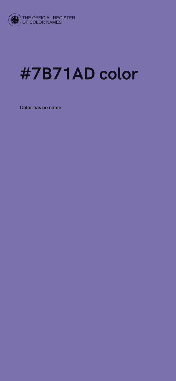 #7B71AD color image