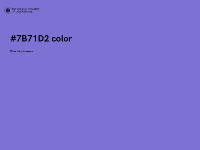 #7B71D2 color image
