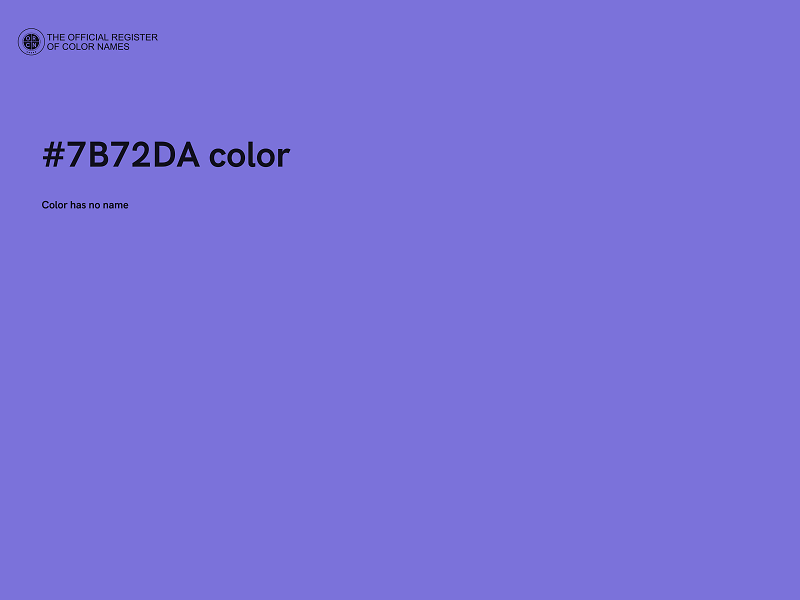 #7B72DA color image