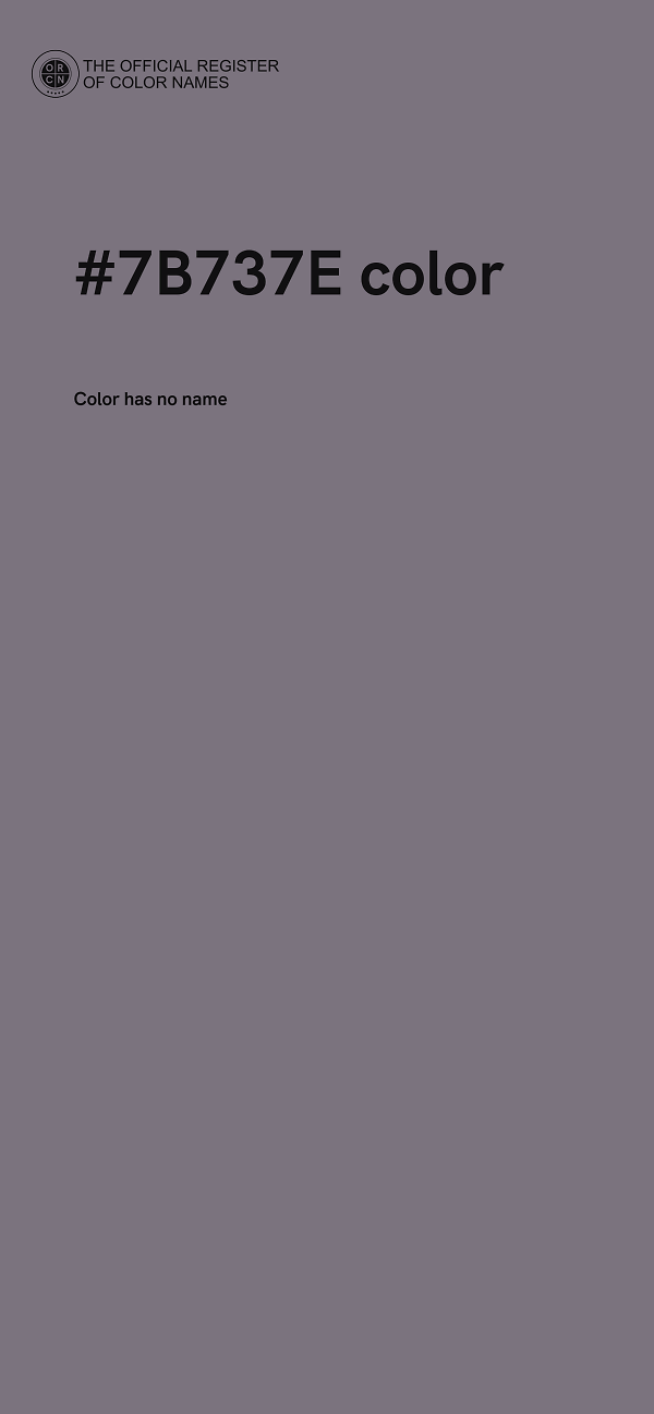 #7B737E color image