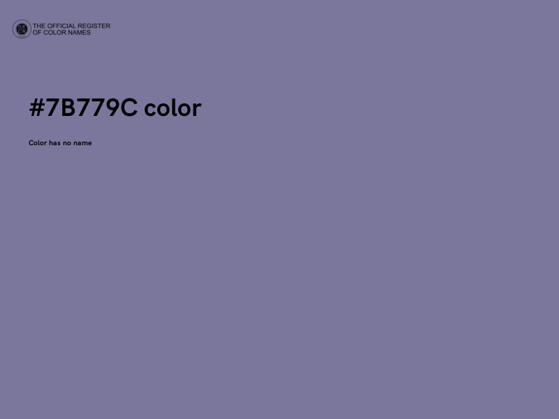 #7B779C color image
