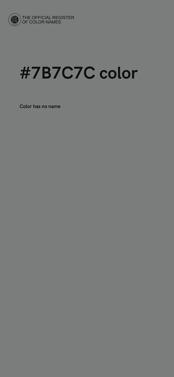 #7B7C7C color image