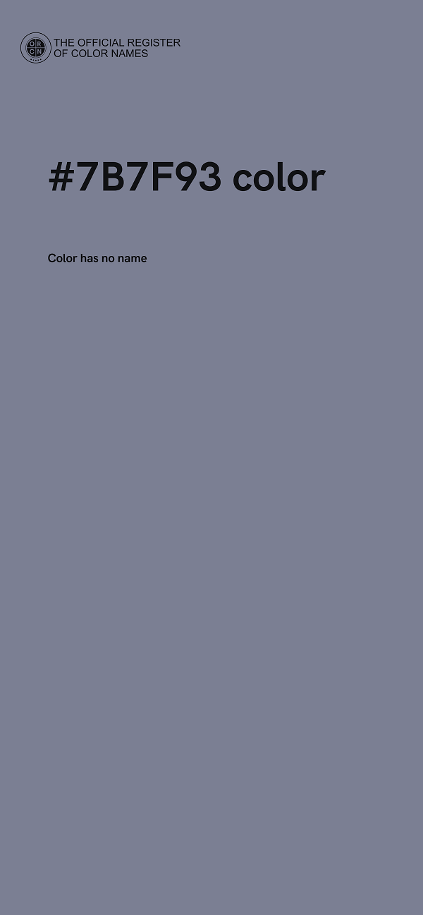 #7B7F93 color image
