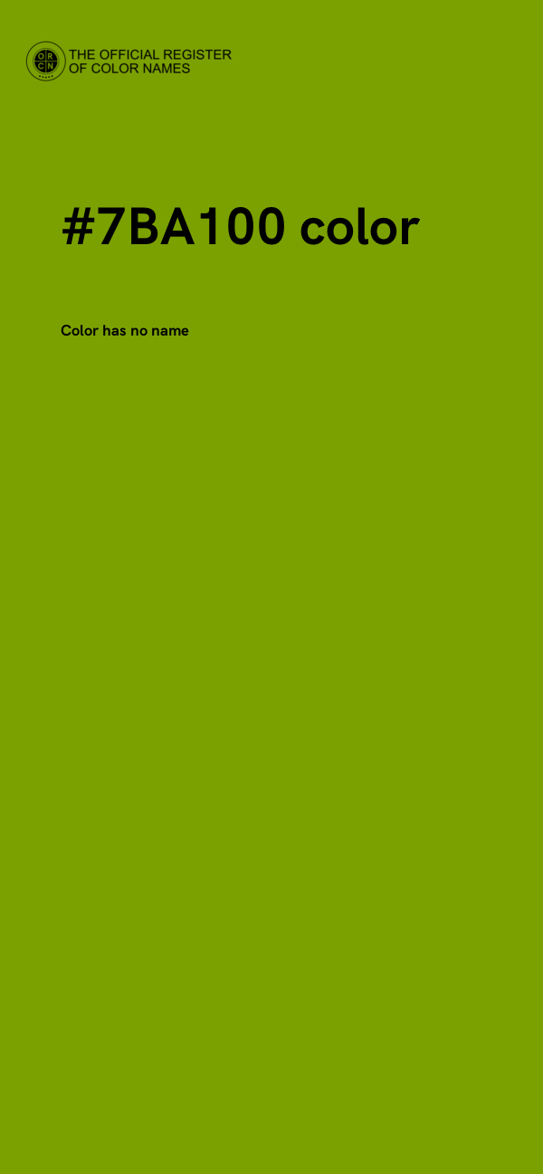 #7BA100 color image
