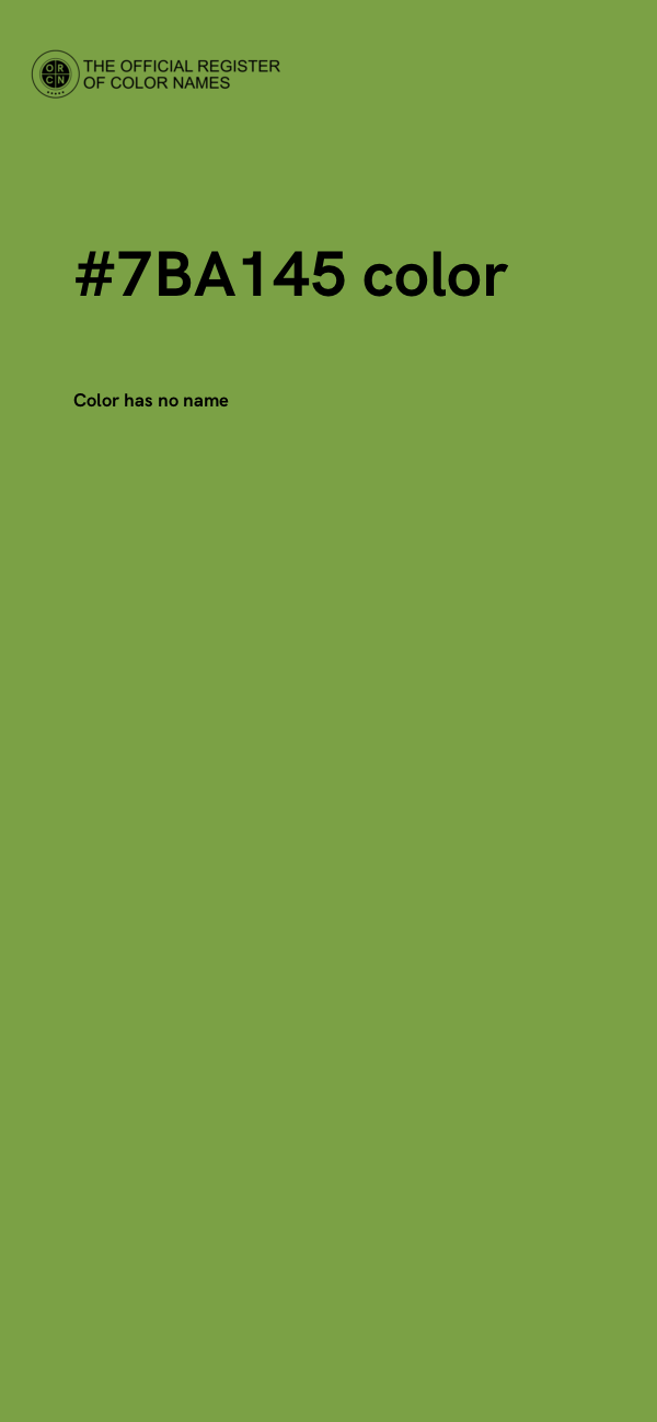 #7BA145 color image