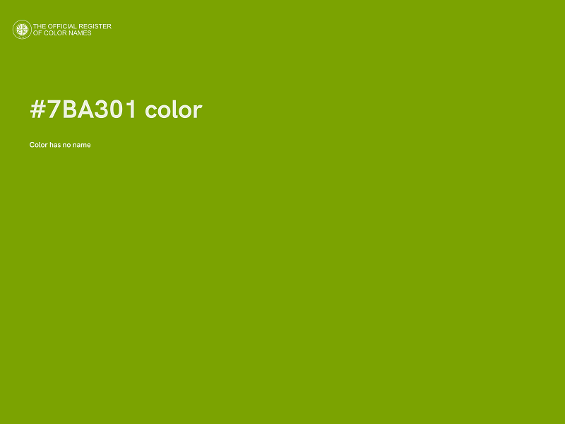 #7BA301 color image