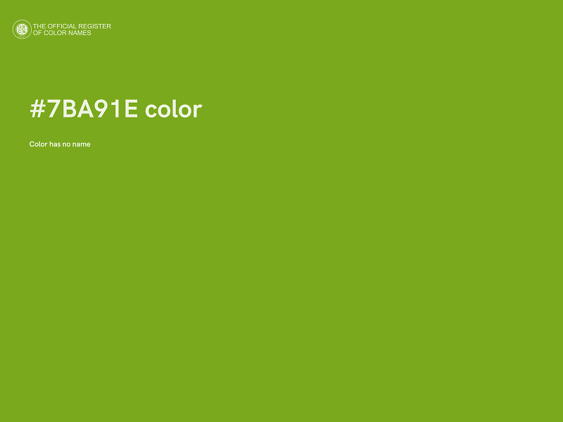 #7BA91E color image