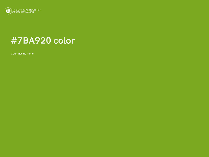 #7BA920 color image