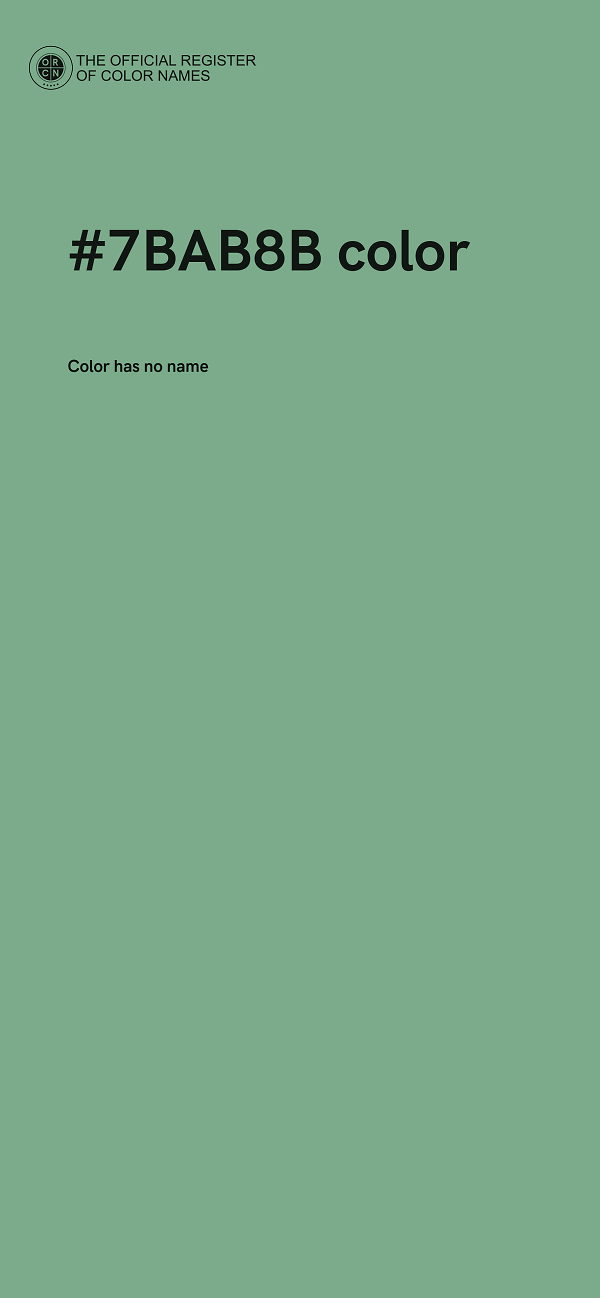 #7BAB8B color image