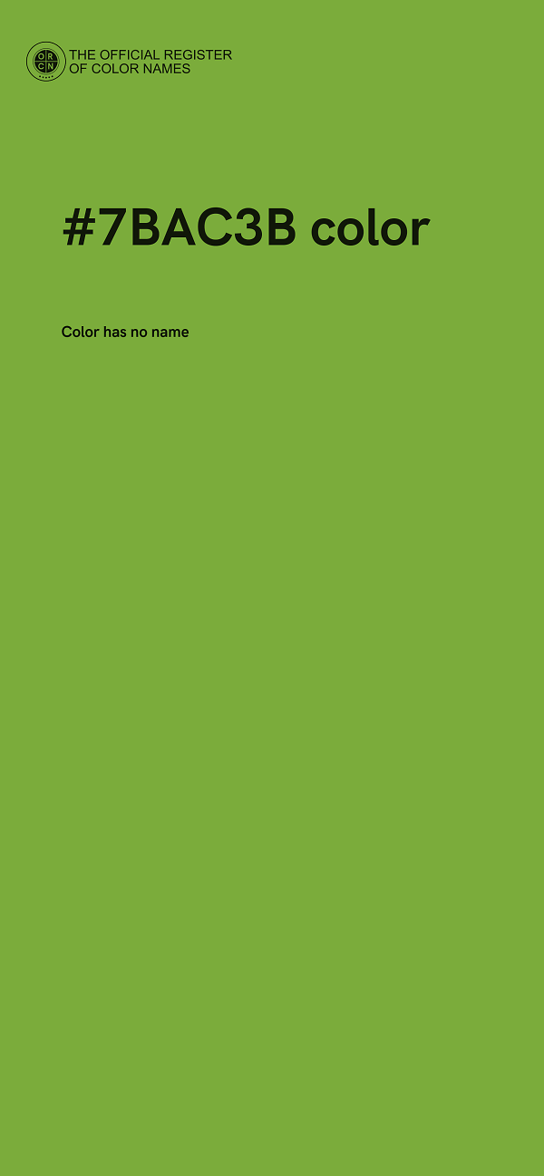#7BAC3B color image