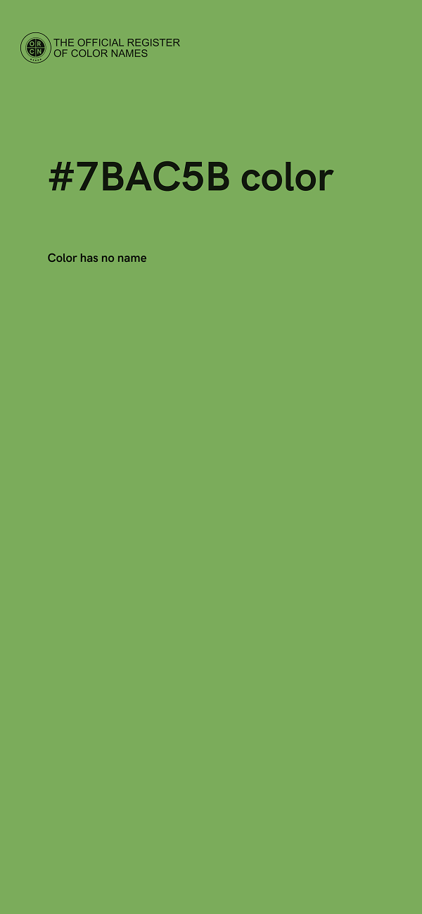 #7BAC5B color image
