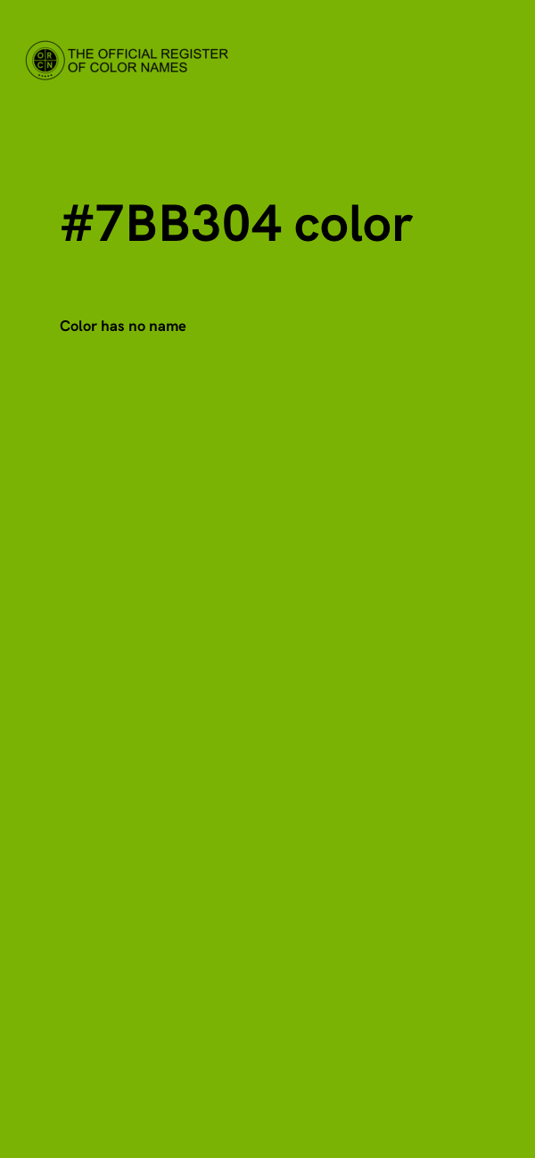 #7BB304 color image