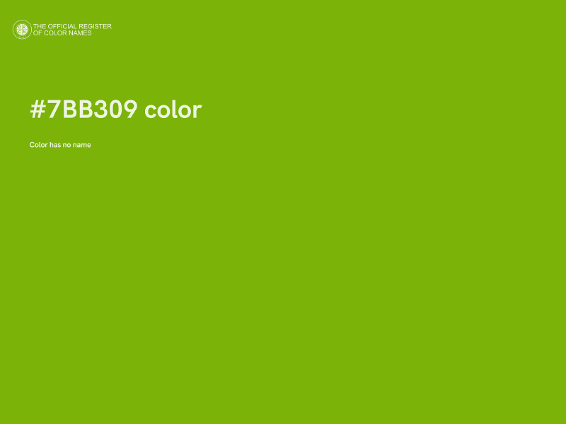 #7BB309 color image