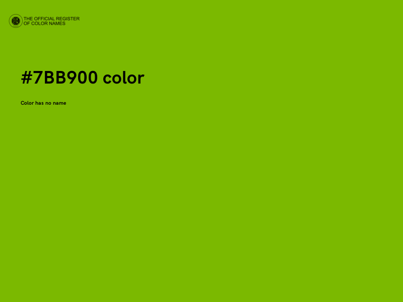 #7BB900 color image