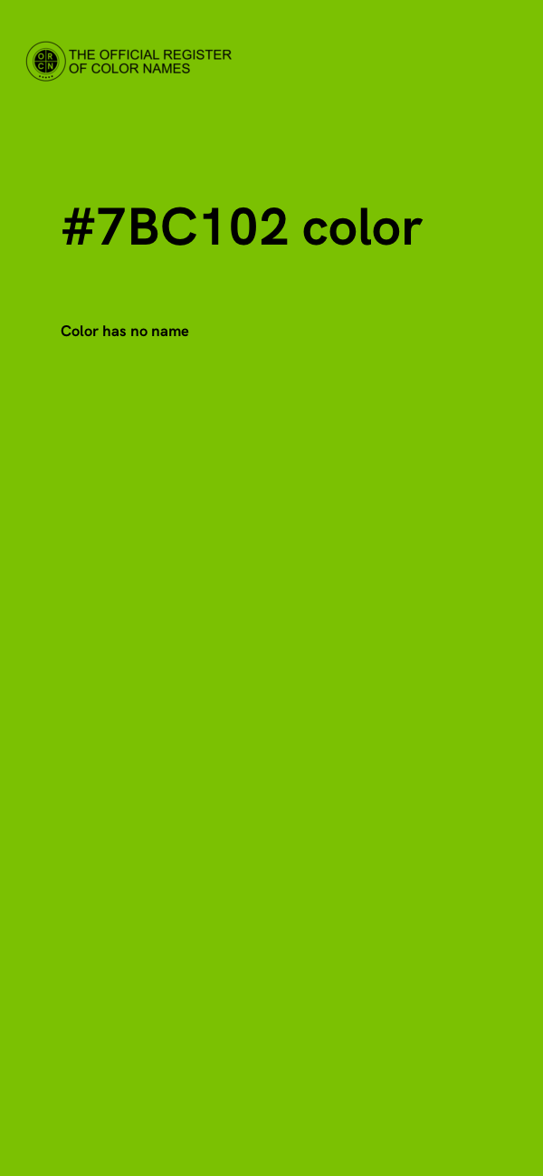#7BC102 color image