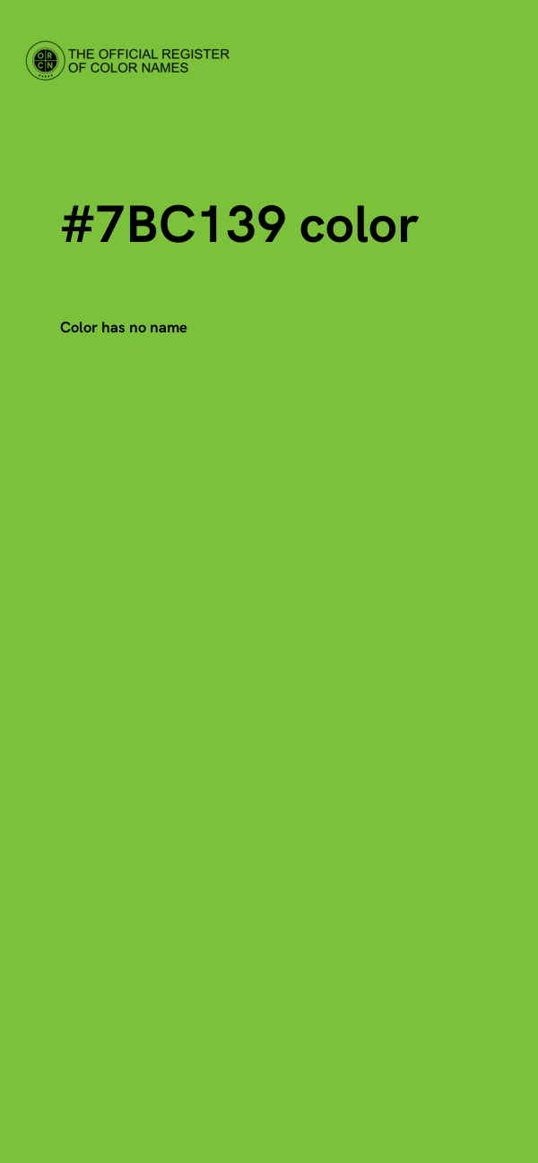 #7BC139 color image