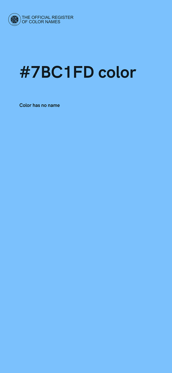 #7BC1FD color image