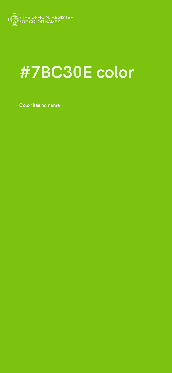 #7BC30E color image