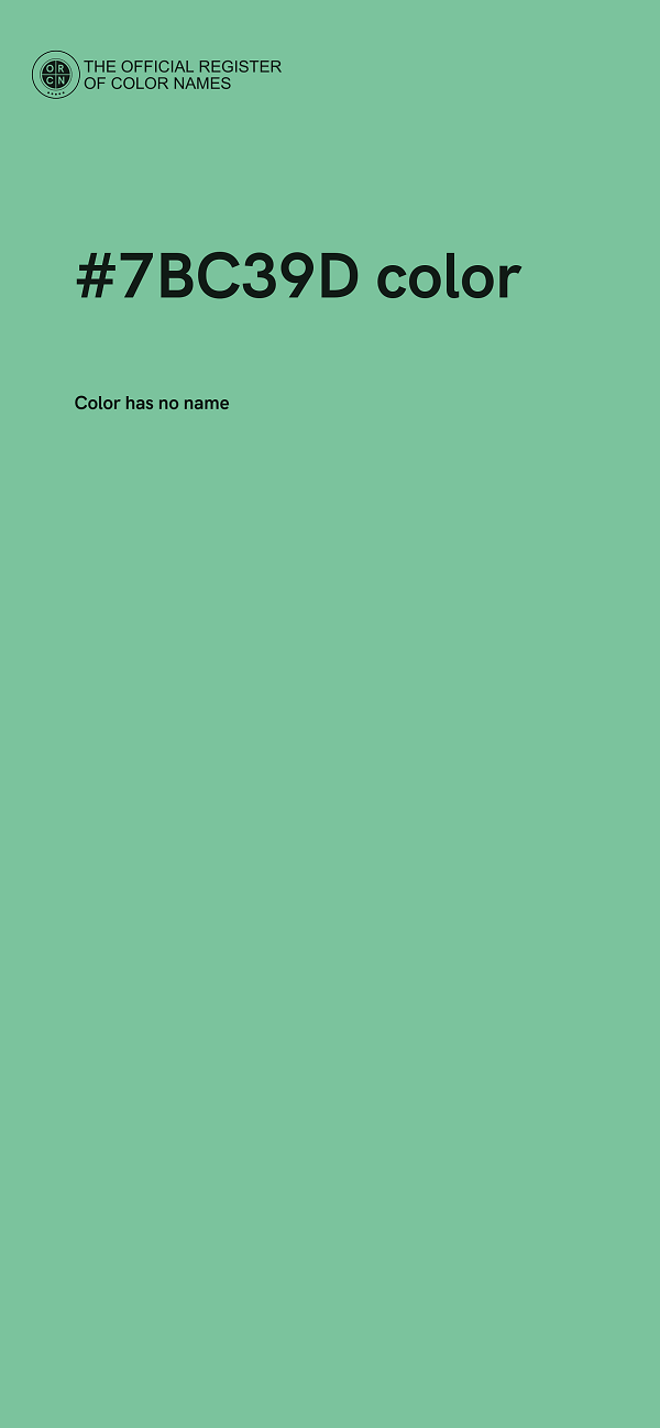 #7BC39D color image