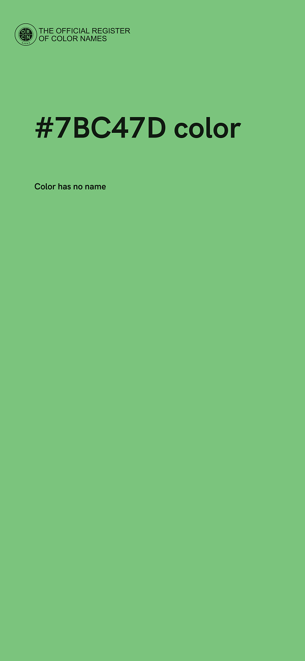 #7BC47D color image