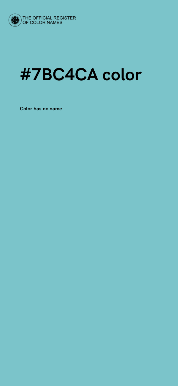 #7BC4CA color image