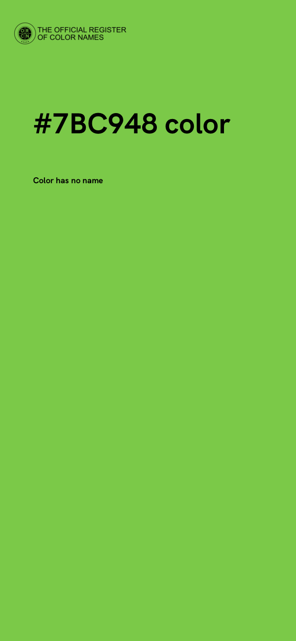 #7BC948 color image