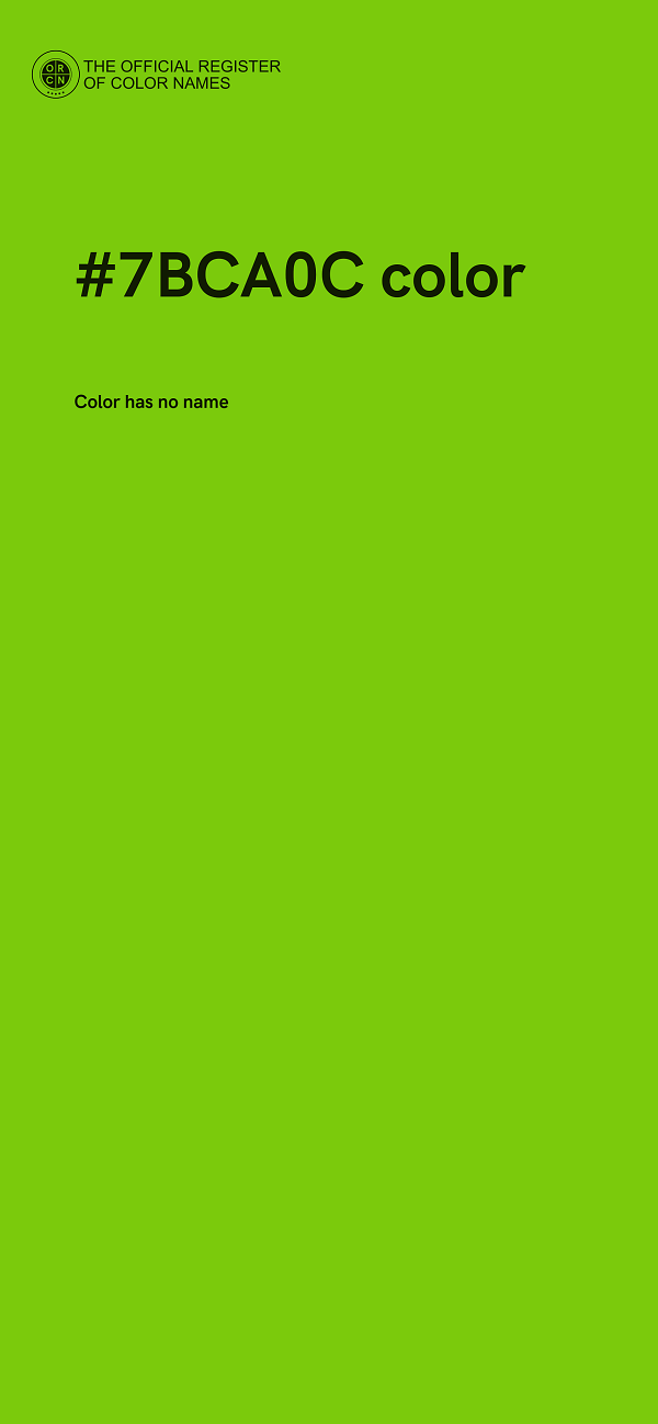 #7BCA0C color image