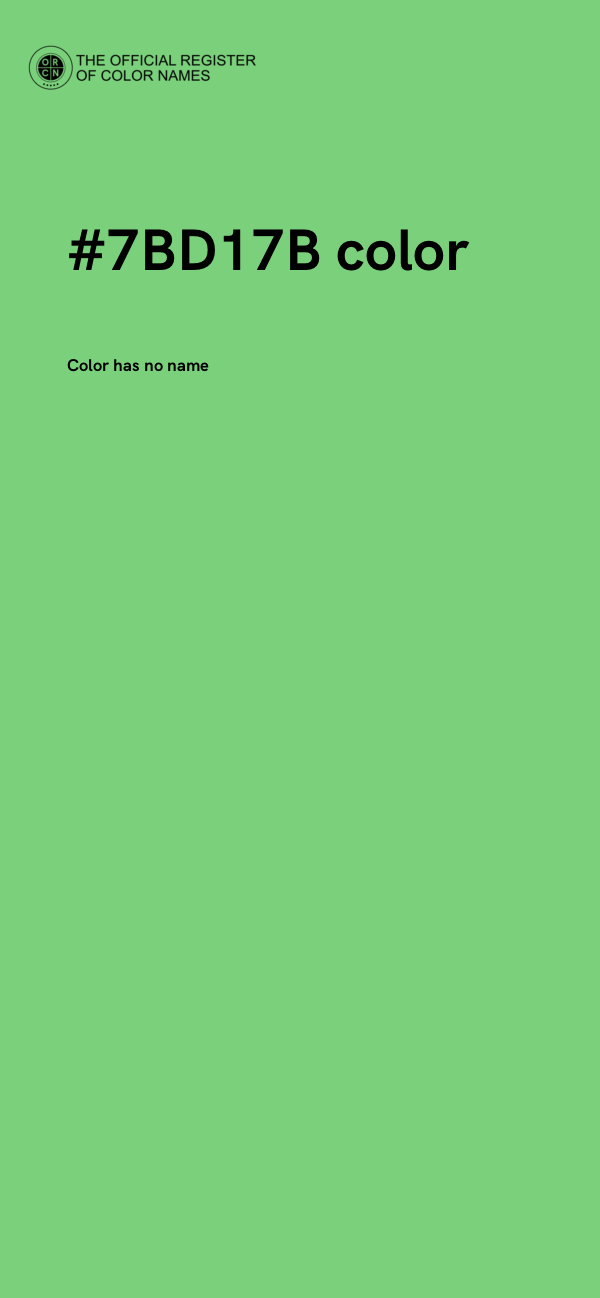 #7BD17B color image