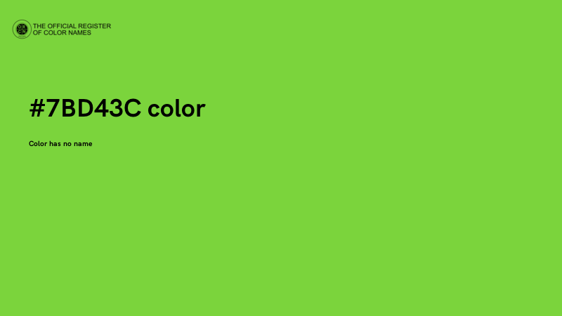 #7BD43C color image