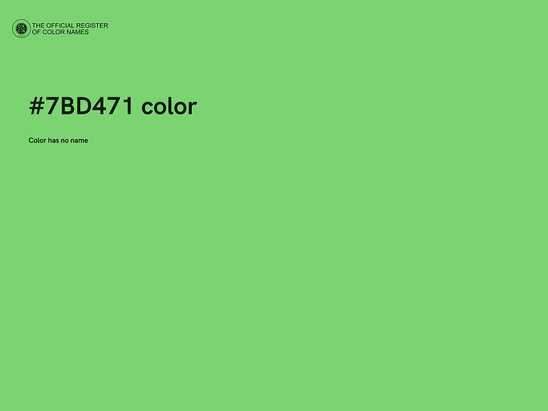 #7BD471 color image