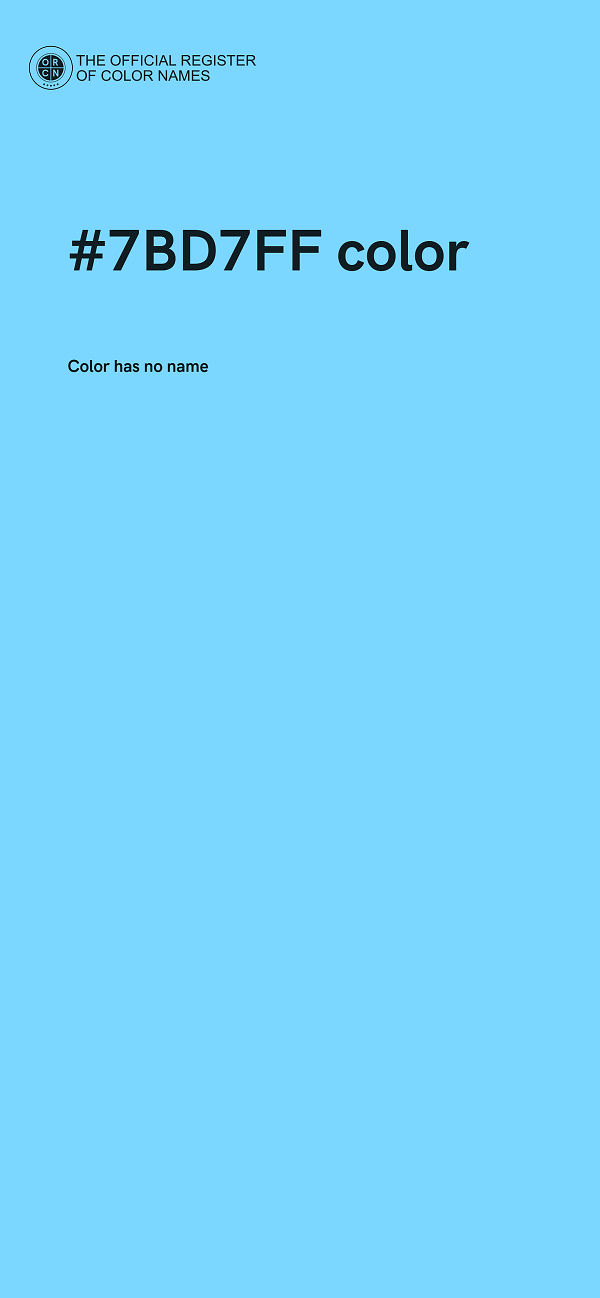 #7BD7FF color image