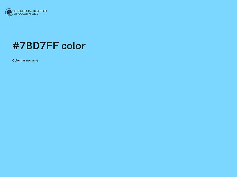 #7BD7FF color image