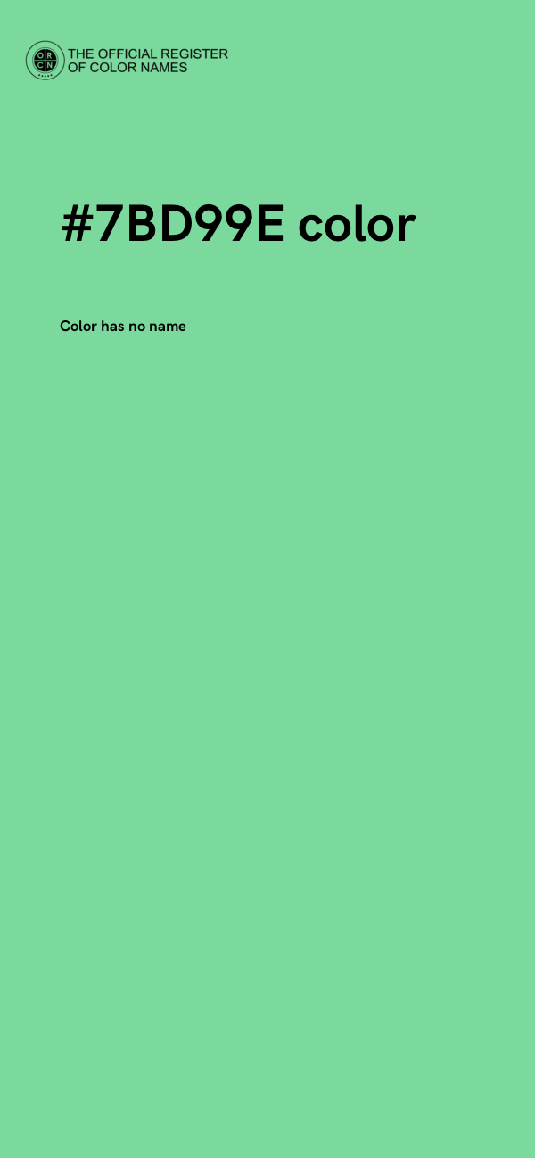 #7BD99E color image