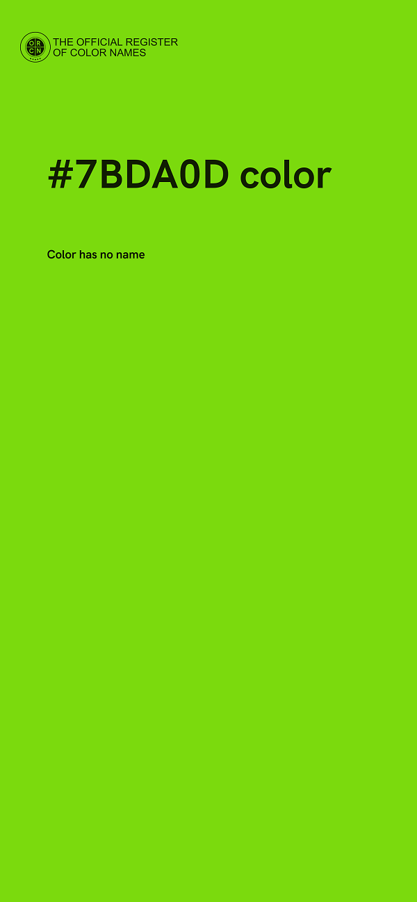 #7BDA0D color image