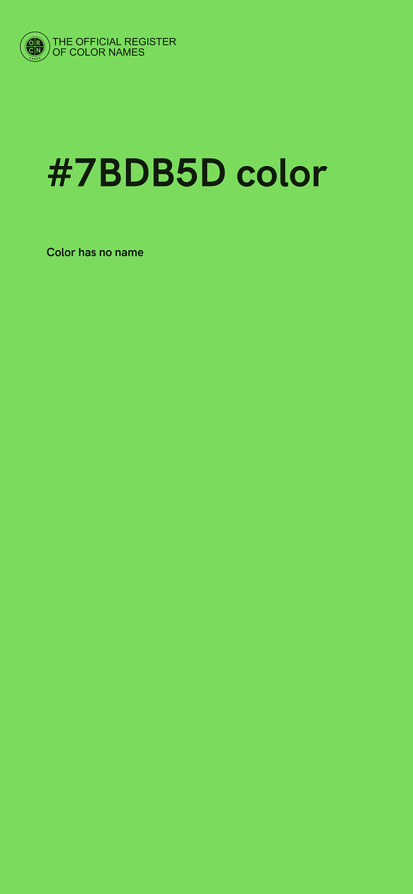 #7BDB5D color image